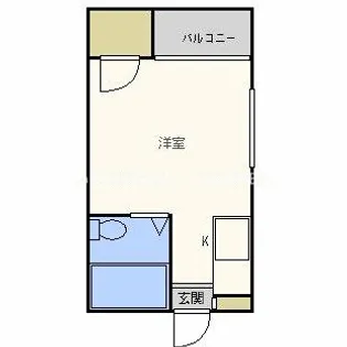 エスポワール城東【1階】の間取り