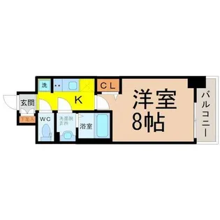 ParkBear大須【12階】の間取り