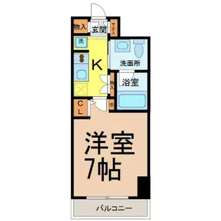リヴシティ栄【4階】の間取り