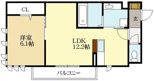 ロータス【2階】の間取り