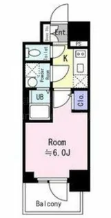 エスリード弁天町NORTHRESIDENCE【10階】の間取り