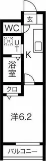 グランテラス八田駅前【5階】の間取り