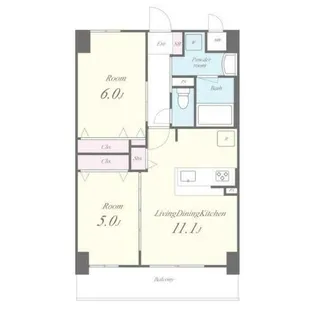 SORA.21【5階】の間取り