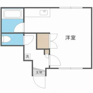 ハニサクル麻生【410号室】の間取り