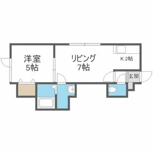 シュエット【206号室】の間取り