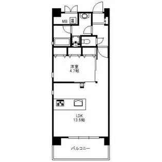 イル・ルビコーネ【301号室】の間取り