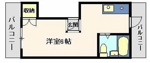 第三大田ビル【201号室】の間取り