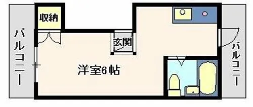 第三大田ビル【2階】の間取り