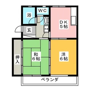 セントヒル【2階】の間取り