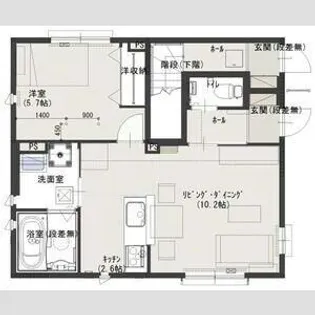 たんぽぽヴィラ3【1階】の間取り