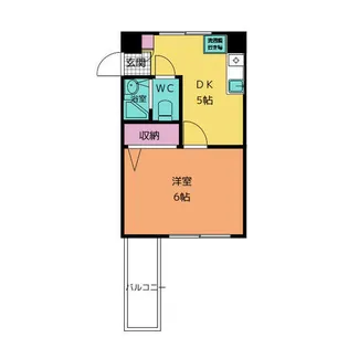 田中ビル【7階】の間取り