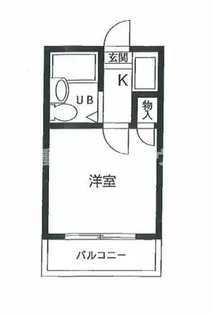 ユトリロ末広通【203号室】の間取り