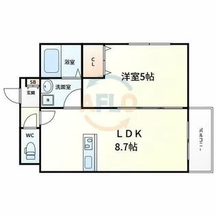 Primavera【2階】の間取り