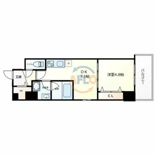 M-chris【4階】の間取り