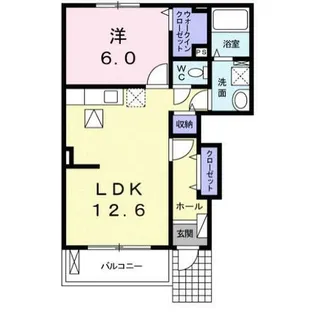 カルム【1階】の間取り