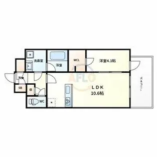 LA GRACE 千林大宮【10階】の間取り