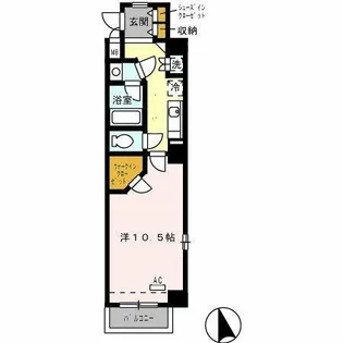 エスペランサみずの【7階】の間取り