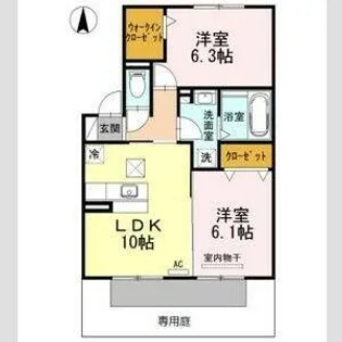 パンテオ【1階】の間取り