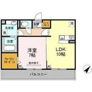 ボイス・セカンド A【2階】の間取り