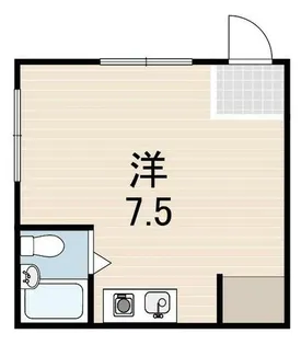 青葉荘【1階】の間取り