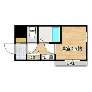 フローラ・ラポルテ【3階】の間取り