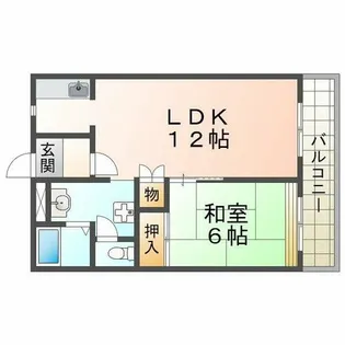 オランジュ【1階】の間取り