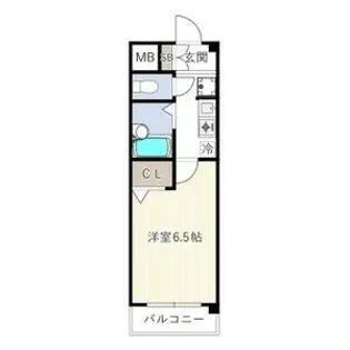 ヒルズ本山南【1階】の間取り
