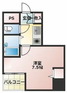 Belong千林【9階】の間取り