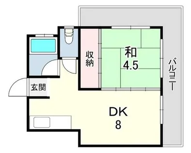 大成マンション【3階】の間取り