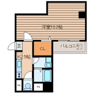 兵庫県尼崎市西本町8丁目【マンション】の間取り