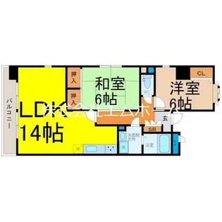 トワピエスつつじが丘【2階】の間取り