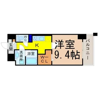 プレスティ則武【3階】の間取り