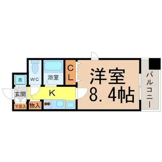 プレサンス泉セントマーク【3階】の間取り