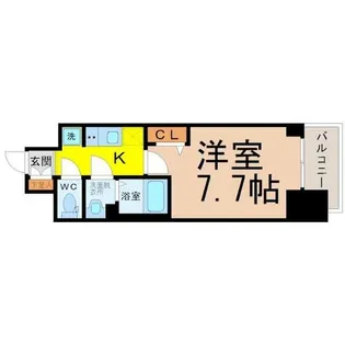 プレサンス東別院駅前II【5階】の間取り