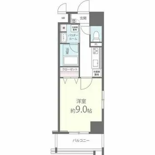 La ville -1930-【8階】の間取り