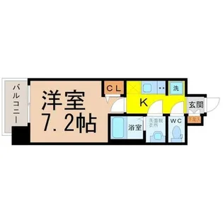 メイクスデザイン鶴舞【14階】の間取り