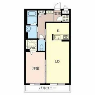 サザンクロスⅠ【3階】の間取り