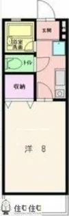 ティーズシャンブル【4階】の間取り