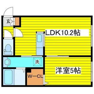 レアルオリカーサ【3階】の間取り