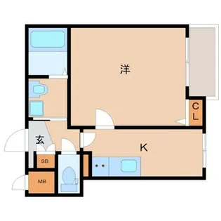 Gran Feliz【3階】の間取り