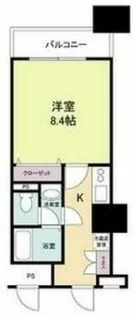 メゾン・ド・ヴィレ大阪城公園前【18階】の間取り