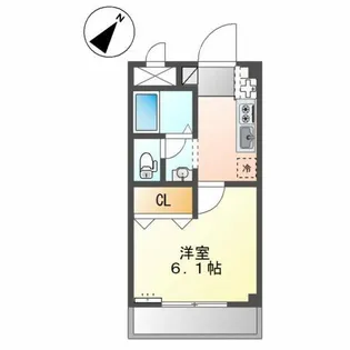 センチュリー707【1階】の間取り