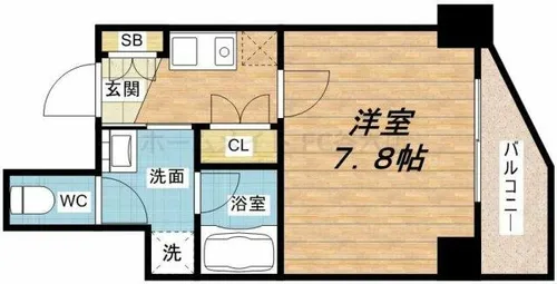 ウィンベル同心1丁目【3階】の間取り