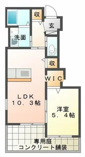 R514【1階】の間取り