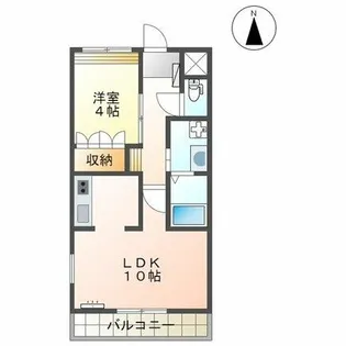 リリーガーデン【2階】の間取り