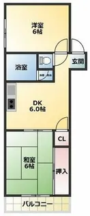 シャルマン大洋Ⅱ【4階】の間取り
