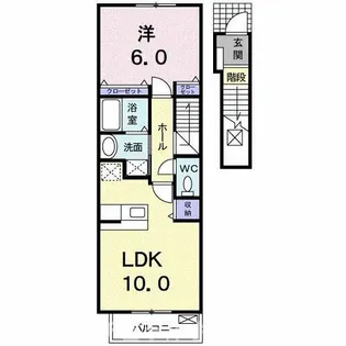 ルミエール【2階】の間取り