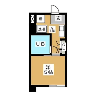 シーズンコート塩釜駅前【5階】の間取り