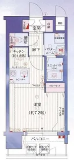 プレサンス名古屋駅前【10階】の間取り