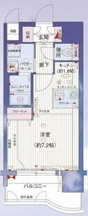 プレサンス名古屋駅前【8階】の間取り